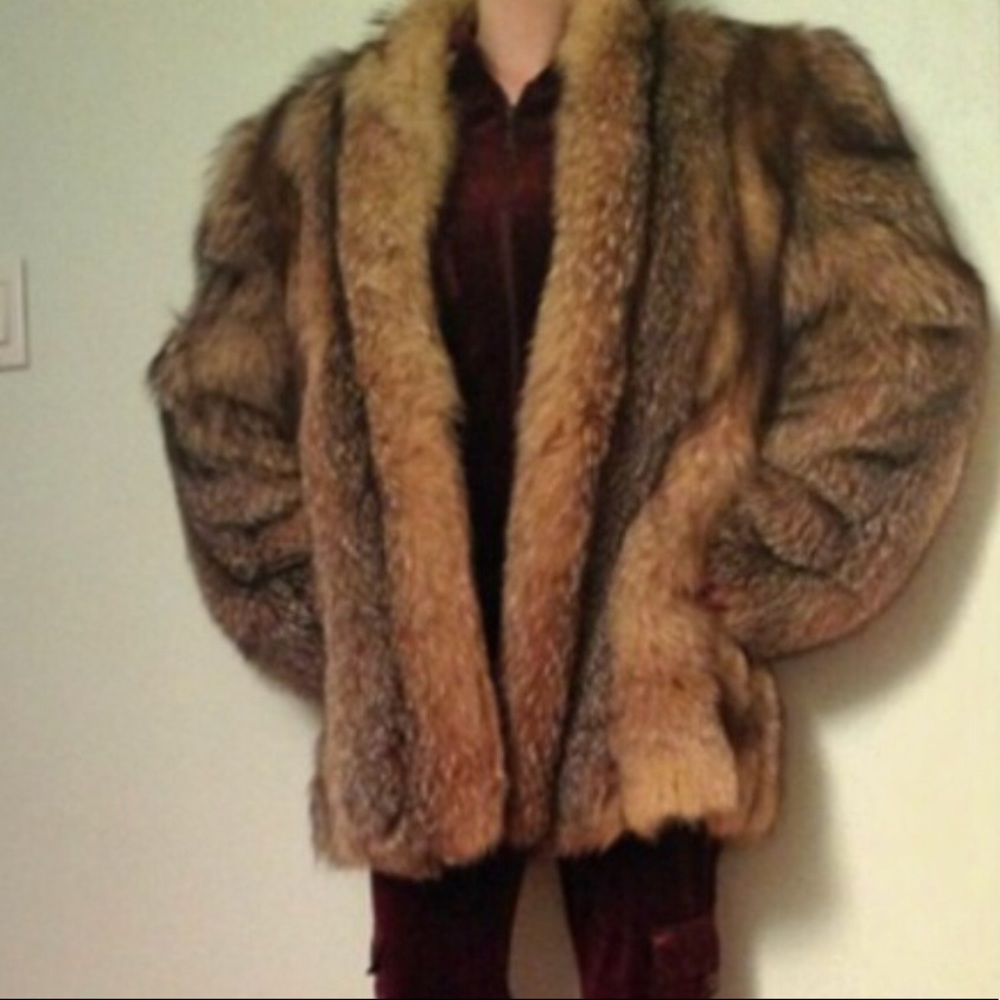 Beautiful fox jacket